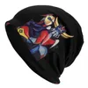 Berets Grendizer Goldrake UFO Roboter Motorhaube Hut Stricken Männer Frauen Cool Unisex Erwachsene Anime Winter Warme Skullies Beanies Caps