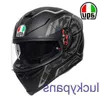 AGV K5 S Motorcykelhjälm Kolfiber Full dubbel lins Anti Fog Racing Four Seasons Spring and Summer Zcku