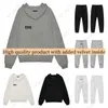 Essentialsweatshirts para homens e mulheres Essentialshoodie fino veludo com capuz casual moda tendência designer roupas esportivas conjunto com capuz casual oversized algodão com capuz tg