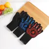 Nouveaux gants résistants aux hautes températures et isolants thermiques pour les cuisines domestiques, les micro-ondes, les fours, les ustensiles d'isolation et de cuisson, gants en silicone ignifuges