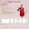 Stage Wear Women's Rhinestone Roller Ice Skating Dress Mesh Long Sleeve Patchwork Spliced Leotard Dresses Gymnastic Performance Costumes