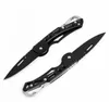 Multifunktion Folding Pocket Knife Portable Black Rostfri Steel Blade Knife EDC Utility Outdoor Keychain Camping Knife Cutter Tool