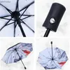 傘のアンティーククリエイティブフォールディングマニュアル自動傘防風旅行傘雨の男性と女性のための傘