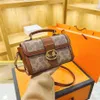 Net Red Winter New Fashion Print Small Square One Shoulder Crossbody Hot Sale Women's Bag 2147