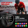 Orologi intelligenti 2024 Chiamata Bluetooth Sport Fitness Smartwatch Schermo AMOLED Smart Watch Uomo IP68 Impermeabile 700mAh Batteria Standby ultra lungo