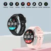 الساعات الذكية الساعات الجولة Women Waterproof Smartwatch 2021 Men Women Fitness Tracker Monitor Monitor Lext Rocal