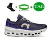 Zapatos para correr Nova En las mujeres Nubes Cloudnova Forma Zapato Diseñador Cloudmonster Monstruo Zapatillas de deporte Entrenamiento y Cruz Federer Cloudaway Hombres Deportes Entrenadores Negro C