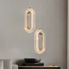 Luminária pendente nórdica elegante, iluminação interna, moderna, led, lustre ajustável, para cozinha, sala de jantar, quarto