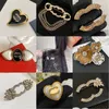 Hoge kwaliteit pins broches Diverse nieuwe internet beroemdheid vrouwen broche modeontwerper pins parel kristal koper vrouw accessoires voor etentje