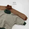 Hoodies Sweatshirts 2023 Winter New Ldren Long Sleeve Casual Rands Sweatshirt Plus Velvet Thick Girls Vintage Fleece Pullover Kids Sweatshirts H240508