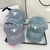 ボールキャップデザイナーハット韓国語バージョンデニム穴あきカラフルなアヒルの舌帽子ファッションカジュアル野球帽子7RP8
