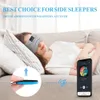 Fone de ouvido / fone de ouvido BT5.0 Fones de ouvido para dormir Máscara de olho para dormir Fones de ouvido Soft Máscara para dormir com alto-falantes Esporte Música sem fio Fone de ouvido Mulheres Homens Insônia