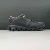 Designer X kausalskor moln män kvinnor väg män tränar fitness stötdämpande sneakers verktyg svart trippel vit andas tränare storlek 3645 black katt 4