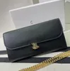 Projektantka mody torebki torebki luksusowe skórzane portfele długie portfele z torebkami monety