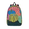 Taschen Three Polkadot Pumpkin Art Canvas Rucksack für Männer Frauen Wasserdicht College School Yayoi Kusama Tasche Print Büchertasche