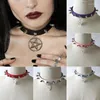 Choker Trendy Punk Legering Ster Hanger Ketting Klinknagel Metaal Mode Voor Vrouwen Retro Rock Charm Gothic Y2K Sieraden Geschenken