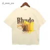 Rhude Shirt Rand Bluza luksusowa marka Męs