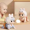 Mobiles# Fun Electric Rabbit Crawling Baby Toys Baby Toddler Early Learning Crawling Doll Learning to Crawl Guide Toysvaiduryb
