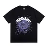 Spider Web Men's T-shirt Designer Sp5der Women's t Shirts Fashion 55555 Short Sleeves Foam Printed Loose Cotton Summer Ef1h