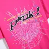 Spider Web Men's T-shirt Designer Sp5der Women's t Shirts Fashion 55555 Short Sleeves Young Thug's Same Classic Print Hip-hop Rap Loose Trend 7zci