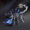 Craft Tools 3D Assembly Kit Anti-Stress Metal Mechanical Insect Animal Puzzles Toys For Adults Action Figure Collection Gift Diy In Stock YQ240119