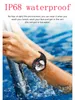 Watches Lemfo Smart Watch Bluetooth Ring IP68 Waterproof 380mAh Sports Watches Fitness Smartwatch 2023 1,32 tum 360*360 LCD HD för män