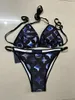 2024SS Hot Selling Bikini Women Fashion Badkläder i lager Swimsuit Bandage Sexig baddräkter Sexig Pad Tow-Piece 16 Styles L500