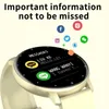 Smart Horloges 2024 Nieuwe Unisex Smart Horloge Volledig Touchscreen Sport Fitness Horloge IP67 Waterdichte Bluetooth Voor Android IOS Smartwatch Mannen