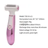 Epilatori 4 in 1 Epilatore portatile multifunzionale per la depilazione del corpo con Lady Shaver Rasoio per corpo e naso per sopracciglia YQ240119