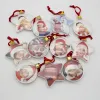 DIY Photo Ball Christmas Gifts Photo Ball Clip Round Five Star Christmas Tree Ornaments Wedding Gift XD24062 ZZ