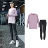 Yoga Outfit Yoga Suit for Fitness 2023 New Pilates Clothes Training Wear Ladies Sport Set Gym Clothing for Women Sportswear Tracksuit BlackH24119