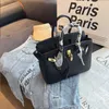 Un sac classique Birkns populaire cette année est la tendance des sacs en cuir souple de haute capacité 2024 Nouveaux sacs à main du début de l'automne