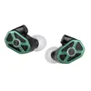 Fones de ouvido Raptgo Bridge 2BA + 2DD + PZT Tribrid InEar Monitor IEM Fone de ouvido para jogos esportivos HiFi ao ar livre