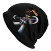 Berets Grendizer Goldrake UFO Roboter Motorhaube Hut Stricken Männer Frauen Cool Unisex Erwachsene Anime Winter Warme Skullies Beanies Caps