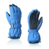 Outdoor-Sport Wasserdichte Kinder Kinder Skihandschuhe Schwarz Baby Winter Warm Vollfinger Blau Jungen Mädchen Schnee Snowboardhandschuhe 240118