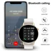 Slimme horloges Nieuwe mode dames smartwatch Bluetooth-oproep Volledig scherm Touch waterdicht horloge Dames hartslagmeter Smart Watch voor Xiaomi