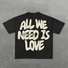 T-shirts voor heren Y2k High Street Trend Losvallend Casual Korte mouwen Amerikaanse stijl Nieuw Harajuku Retro T-shirt Tops Gothic Hiphop Oversized Shirtephemeralew