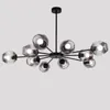 Chandeliers Modern Glass For Living Room Bedroom Dining LOFT Indoor Decoration Ceiling Lighting Fixtures