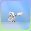 Fine jewelry Authentic 925 Sterling Silver Bead Fit Charm Bracelets Glow-in-the-dark Firefly Dangle Charms Safety Chain Pendant DIY beads6387554