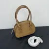 Design Suede Pillow Bag Handbag Retro mångsidig enkel axel crossbody väska handväska