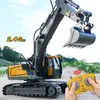 RC Auto Kinderen Speelgoed Afstandsbediening Voor Jongens Radio Graafmachine Dump Truck Bulldozer Elektrische auto Kids Gift 240118