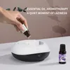 SD13 LED Light mini 200ml umidificador de névoa de spray de água duplo difusor de óleo essencial de aroma úmido para carro umidificador de ar usb máquina de aromaterapia de borboleta