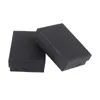 Display 60pcs/lot 9x6.5x2.8cm Rectangle White Black Cardboard Jewelry Set Boxes for Necklaces Earrings Rings Christmas