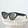 Verkauf Retro Acetat Mehrfarbige Sonnenbrille Für Frauen Männer Schwarz Marke Designer Sommer Weibliche Party Futuristische Große Für Sonnenbrille