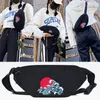 Sacos de cintura homens e mulheres pequeno armazenamento de telefone celular mala tang impressão fanny pacote bolsa com cinto loop bum saco crossbody ombro