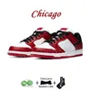 Chicago Designer Buty Sneakers for Men University Casual Buty żaglowe buty do biegania trener buty na zewnątrz Trenery wysokiej jakości buty platformowe Wolf wysoki szczyt