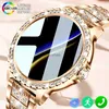 Relojes inteligentes Pantalla AMOLED Reloj inteligente Frecuencia cardíaca Oxígeno en sangre Pulsera de moda para mujer 2023 Llamada Bluetooth Reloj inteligente Womoen para Android IOSL2401