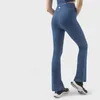 Tutte le donne Nuovi pantaloni Primavera/Estate Cerniera frontale Vita alta e sollevamento dell'anca Pantaloni con micro patta con alta elasticità Pantaloni da yoga alla moda