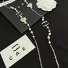 Vrouwen Boutique Parelketting Merk Luxe Cadeau Sieraden Dames Nieuwe Hart Hanger Ketting Met Doos Hoge Kwaliteit Sieraden