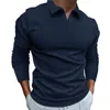 Men's T Shirts Casual Standing Collar Mens Long Sleeve Layering Shirt Large Tall A Sleeves For Men